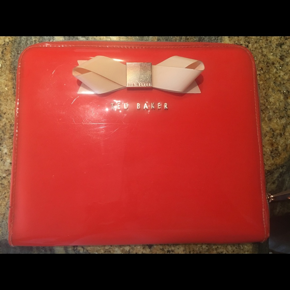 Original iPad Ted Baker case, orange Crutch